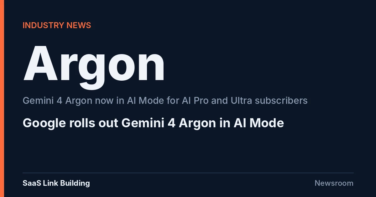 Data card: Gemini 4 Argon now in Google AI Mode for AI Pro and Ultra subscribers