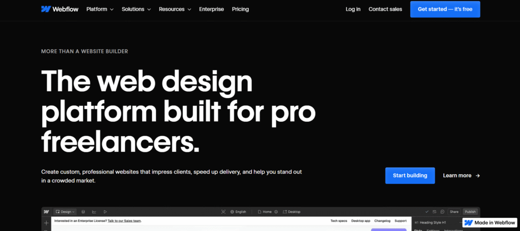 webflow